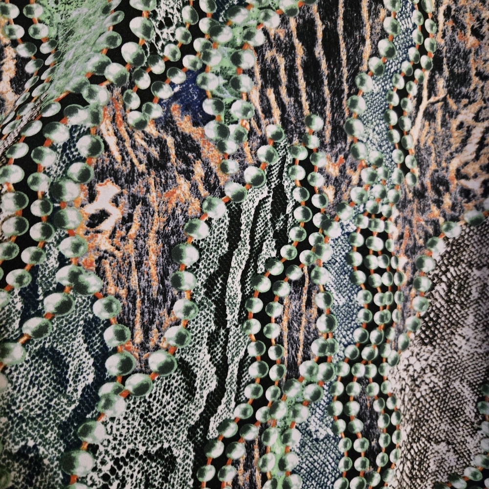 Women With Control Multicolor Patterned Tunic Top - image 2